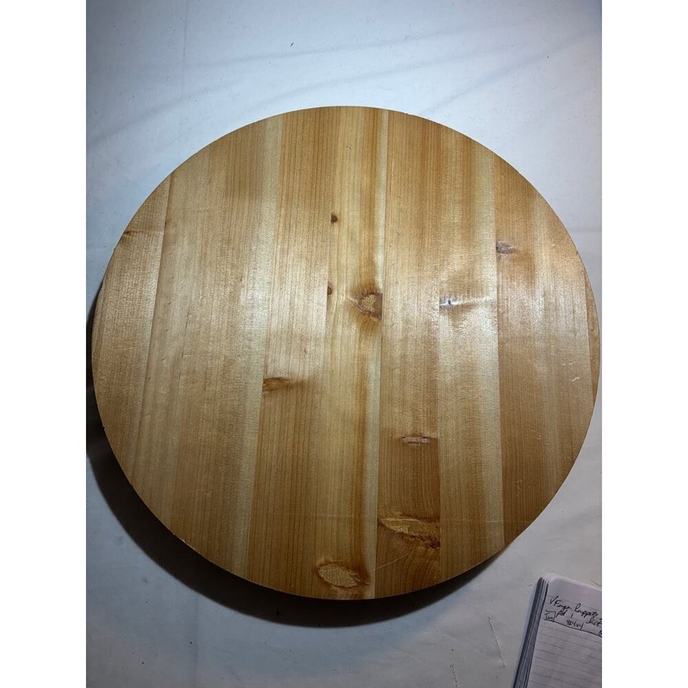 Maison Blanche Wine Barrel Lid Serving Tray - Picture 3 of 4